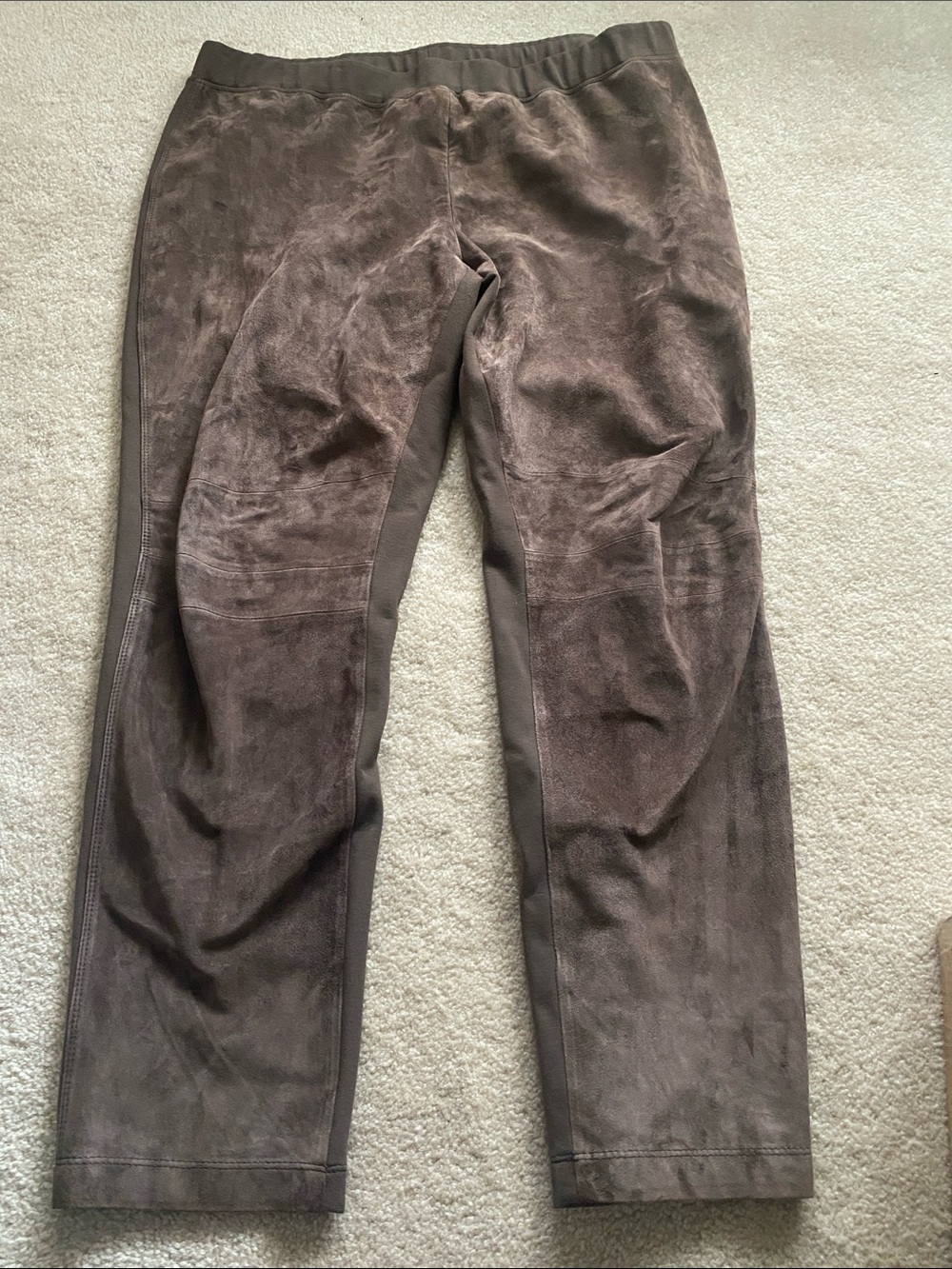 Lafayette Mercer 148 genuine suede front (100% real) ) pants 2XL - Picture 1 of 8